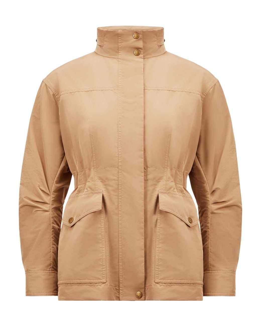 Moncler Brown Nades High-Neck Jacket