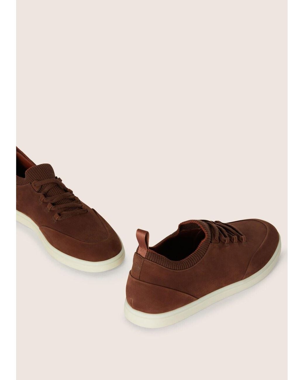 Loro Piana Brown Soho Walk Sneakers for men