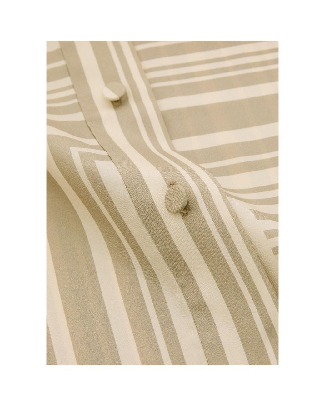 Joseph Natural Striped Long-Sleeved Shirt