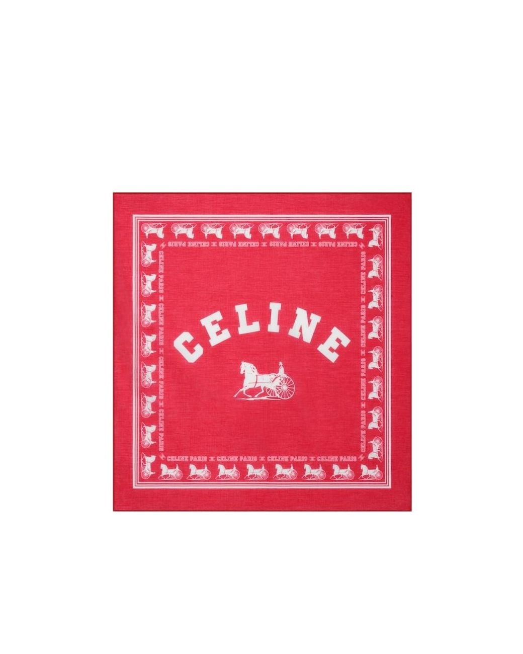 Céline Red Lycée Bandana, 55
