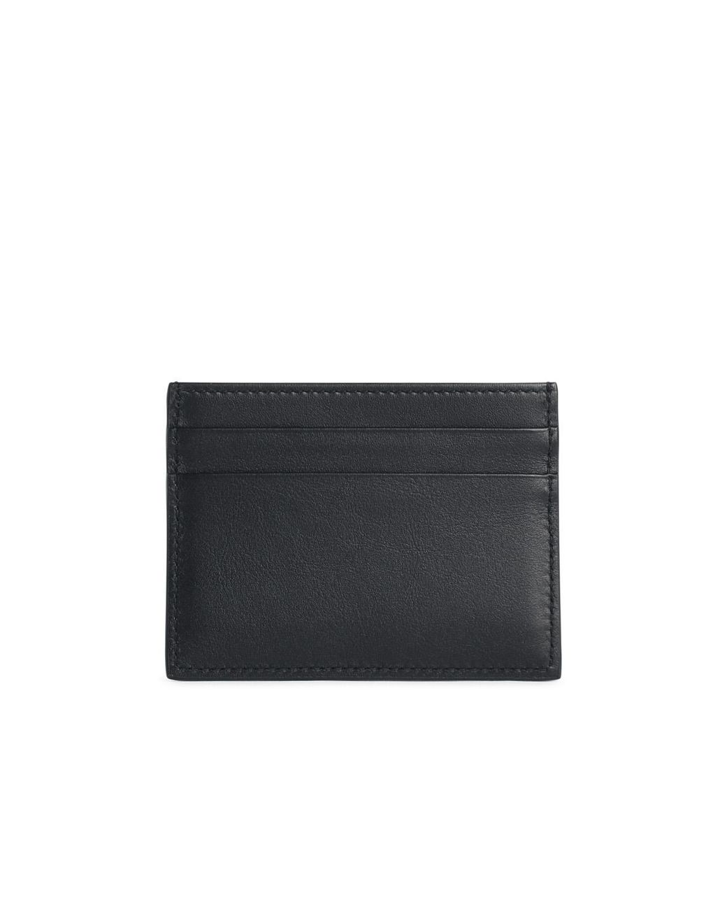 Dolce & Gabbana Black Logo-Plaque Card Holder