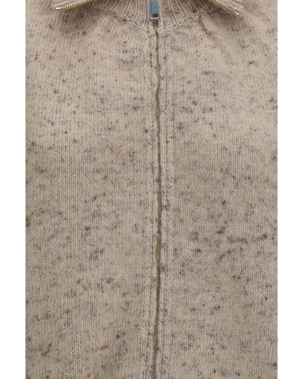 Fabiana Filippi Brown Oversized Bouclé Knitted Jacket