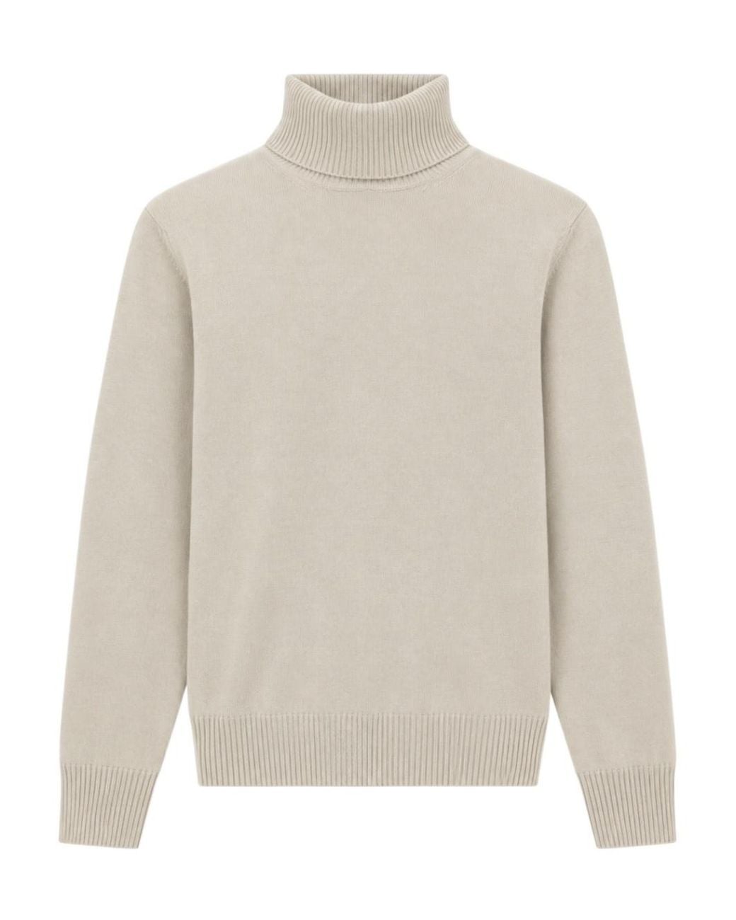 Emporio Armani White Long-Sleeved Sweater for men