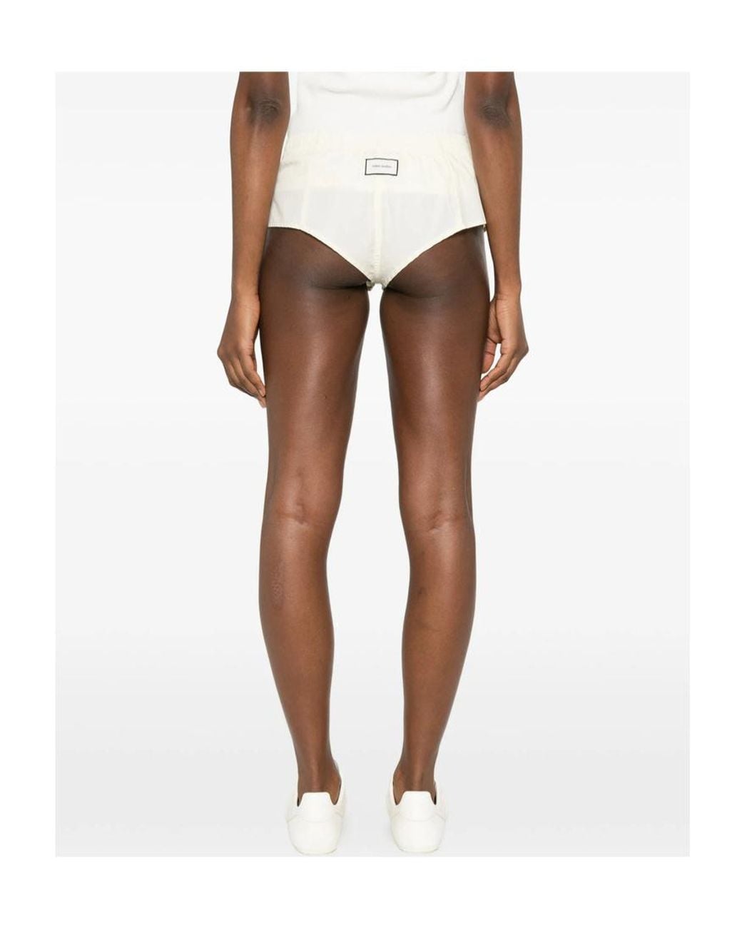 Entire studios White Button Shorts