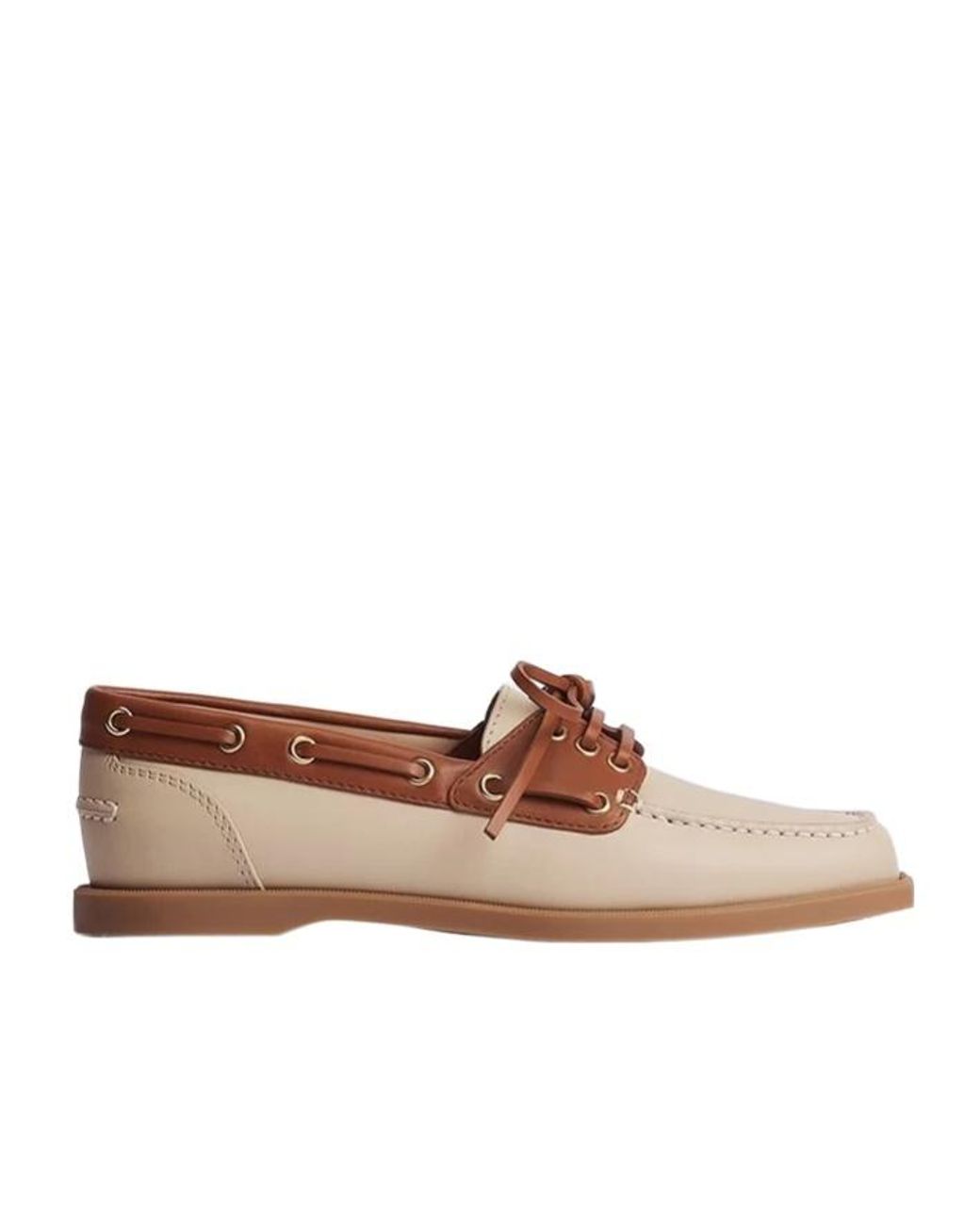 Dior Brown Rive Boat Shoe