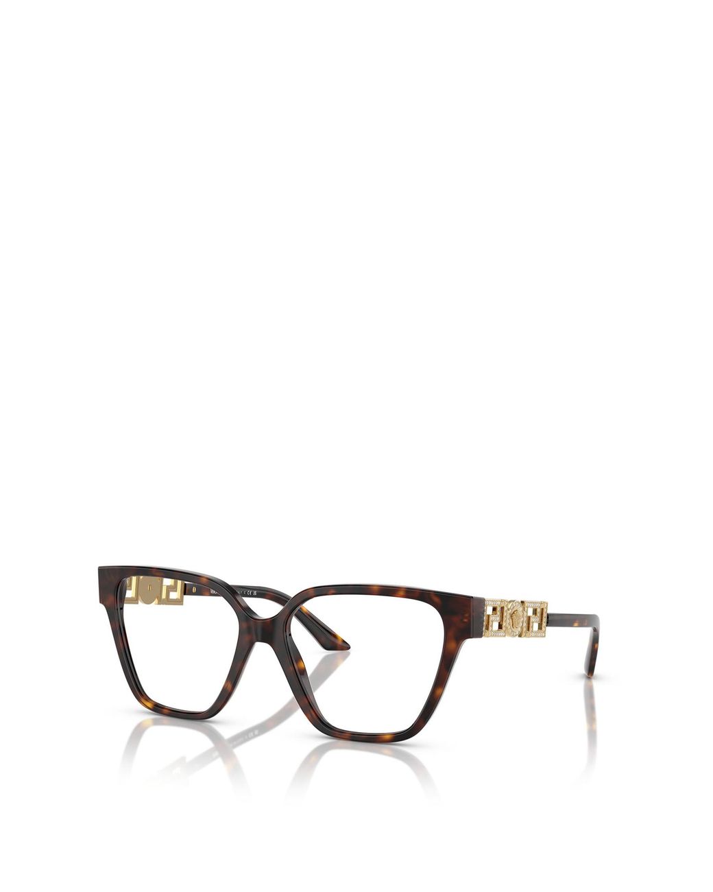 Versace White Square Flat Mirror