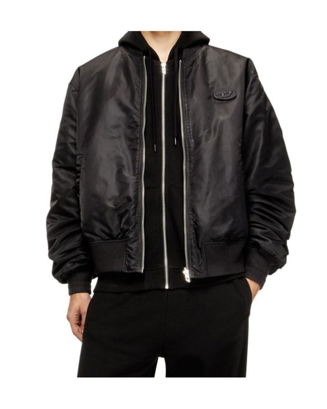 DIESEL Black W-Type-D1 Giacca for men