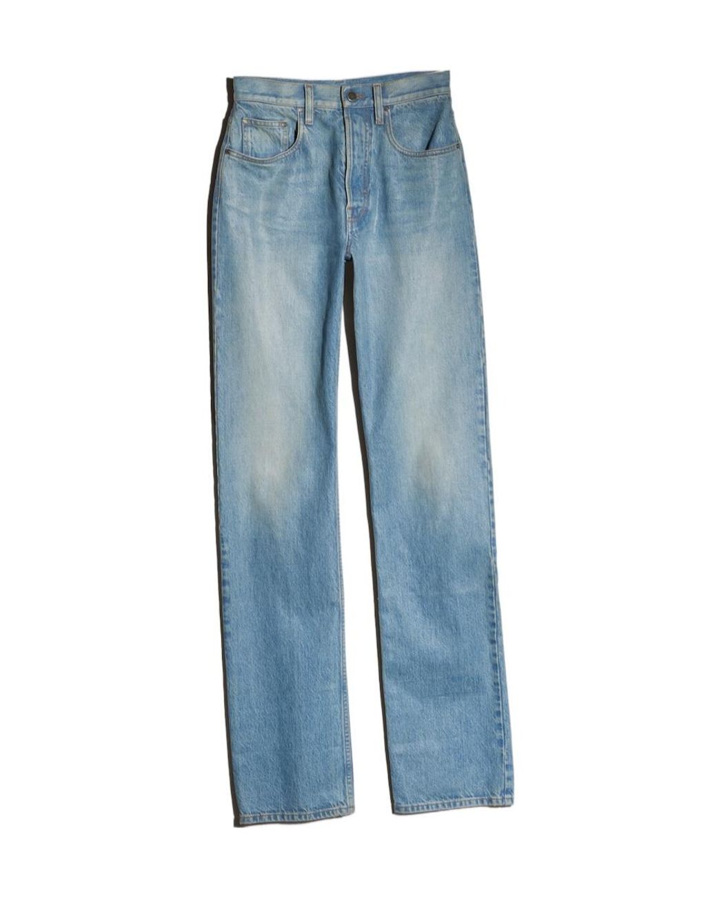 Gucci Blue Straight-Leg Denim Jeans