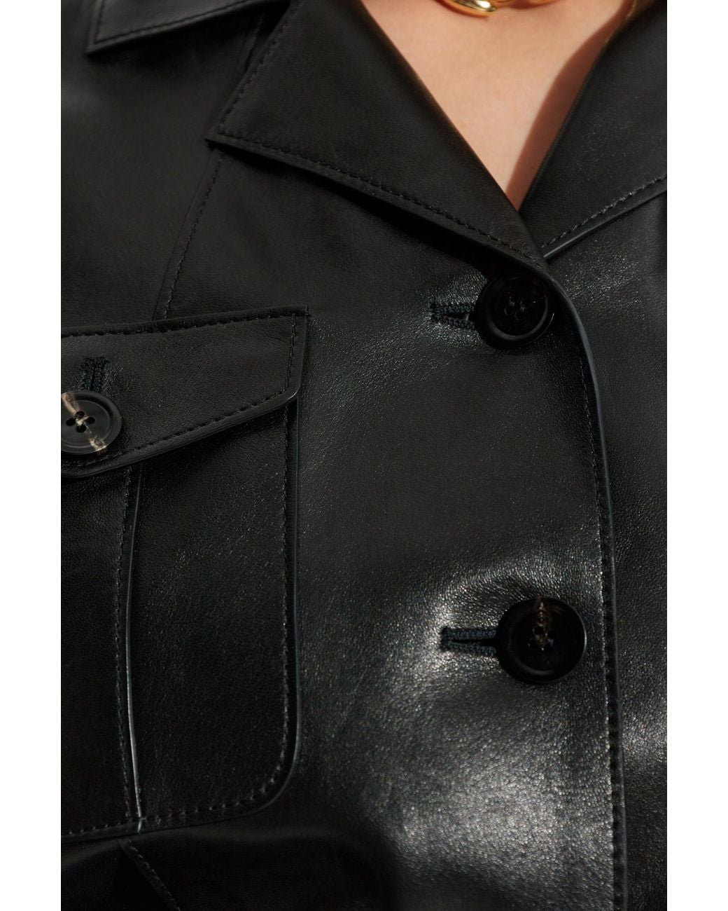 Tom Ford Black Leather Jacket