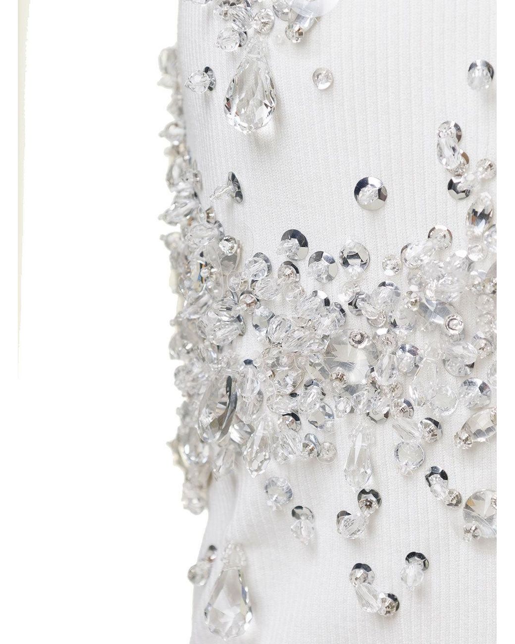 Bottega Veneta White Jersey Top
