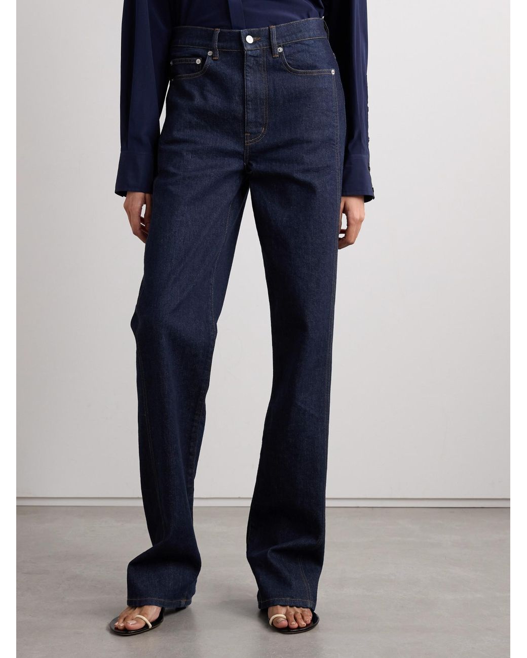 Proenza Schouler Blue Casual Warm Slippers