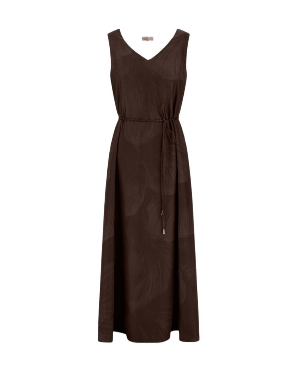 Herno Brown Resort Dress