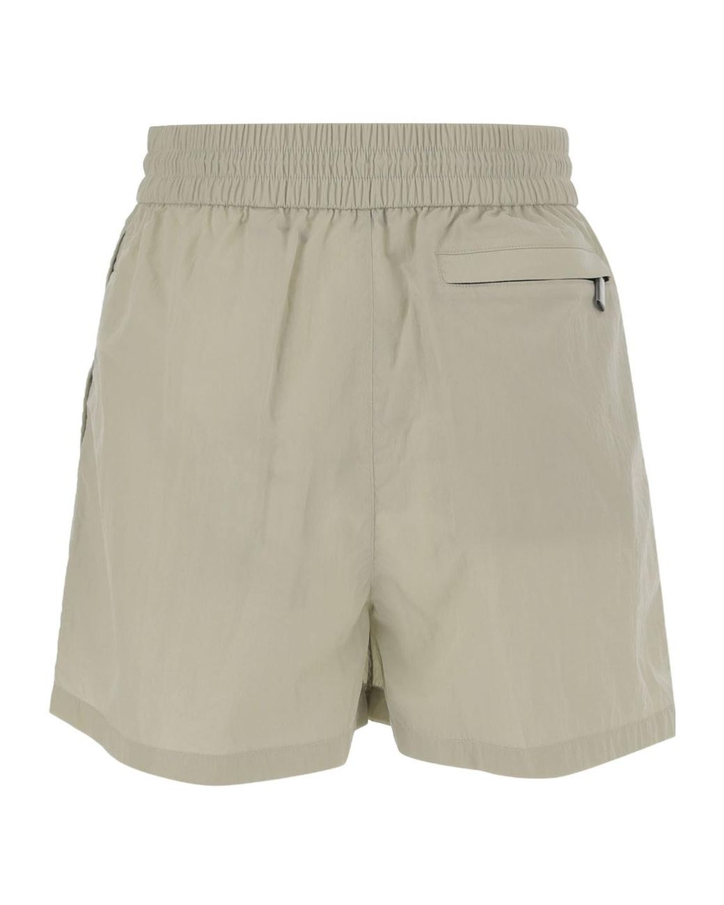 Burberry Gray Ekd Printed Bermuda Shorts