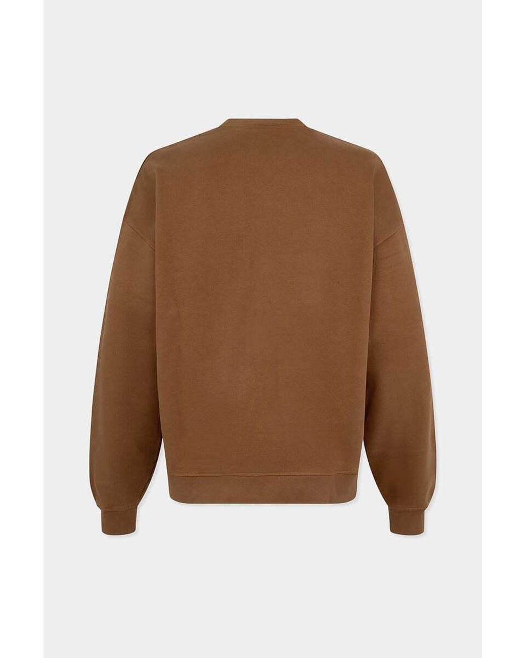 DSquared² Brown Logo Sweatshirt Cotton for men
