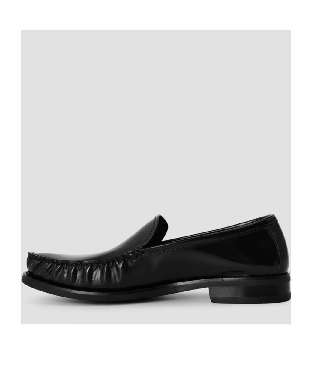 Prada Black Logo Loafers for men