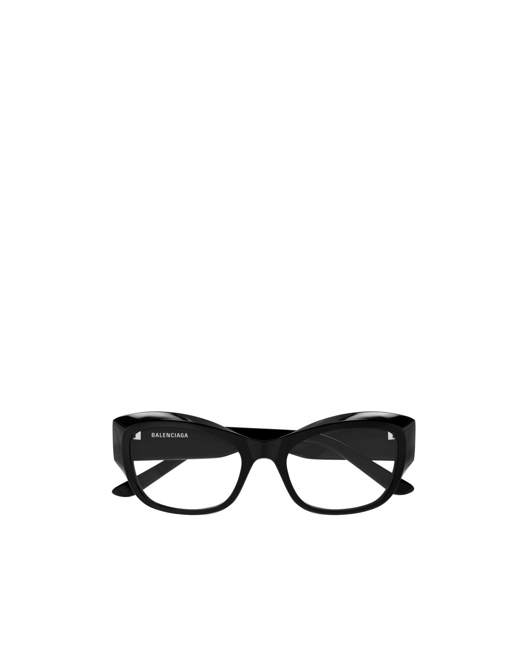Balenciaga White Eyewear Butterfly Frame Glasses