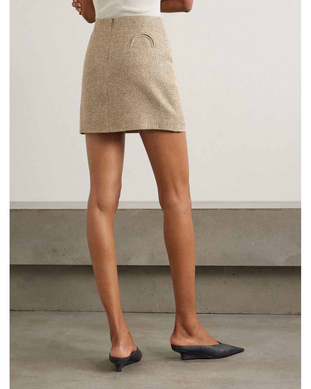 Blazé Milano Natural Saratoga Coci Mini Skirt