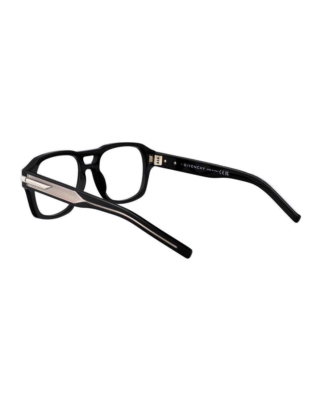 Givenchy Black Square-Frame Glasses for men