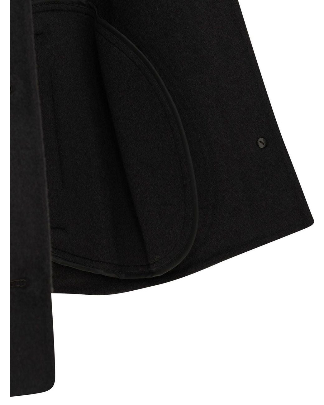 Soeur Gyoda Boxy Short Coat in Black | Lyst