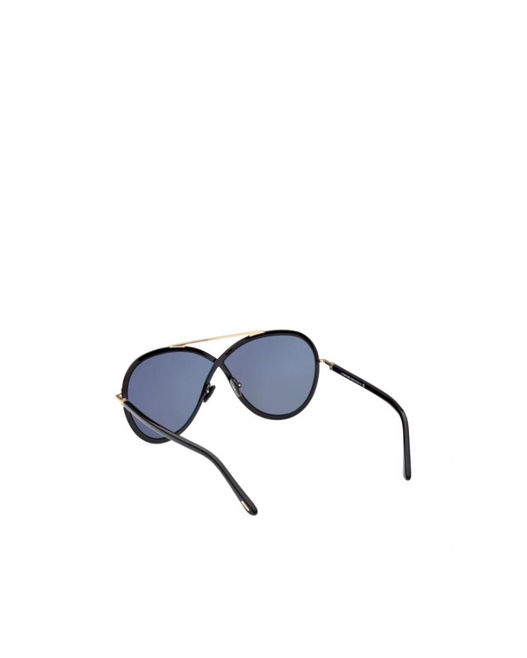 Tom Ford Metallic Aviator Sunglasses