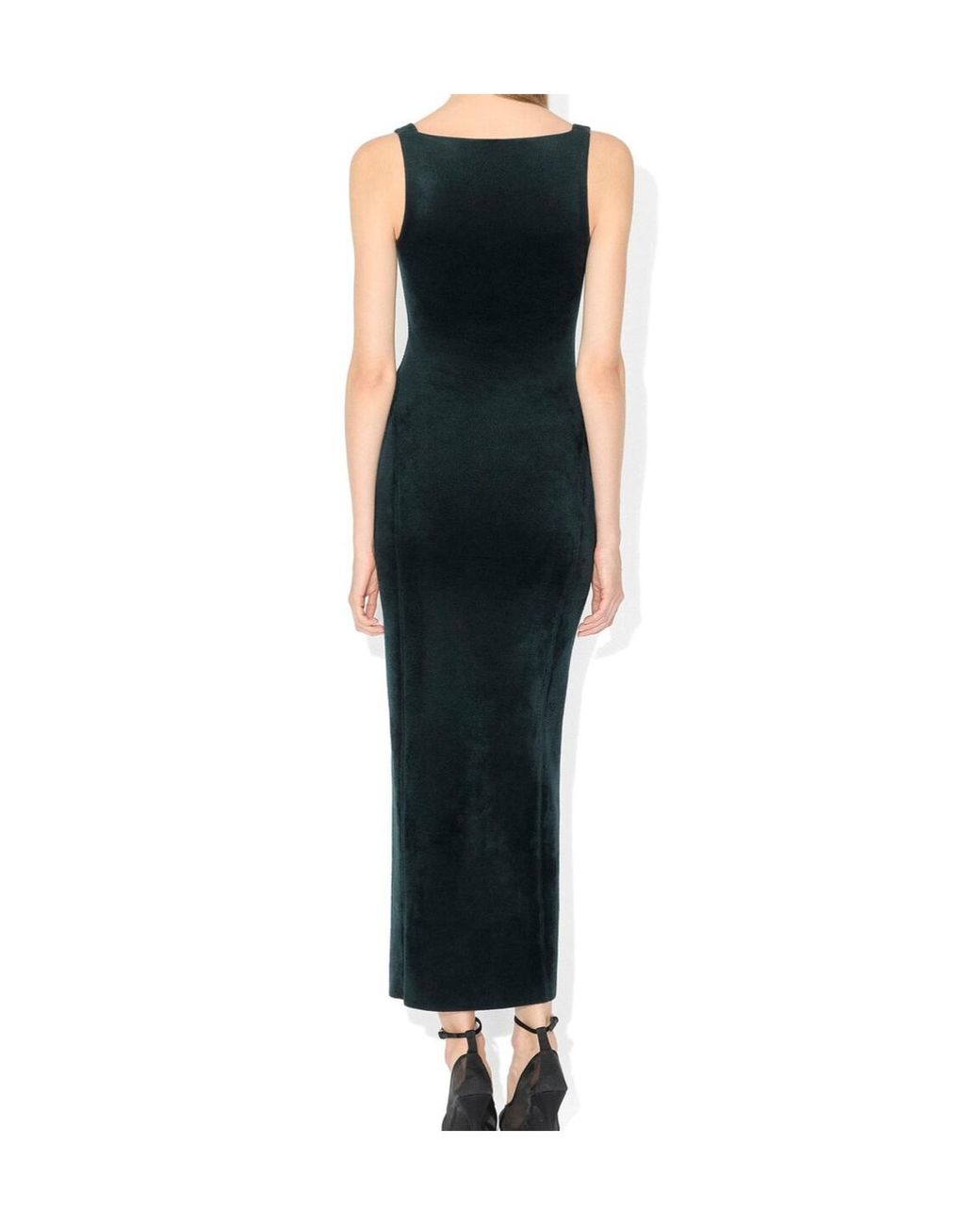 Alaïa Black Velvet Bodycon Dress
