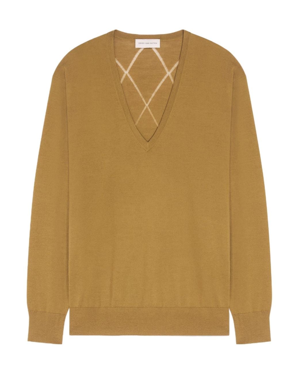 Dries Van Noten Natural Merino Sweater