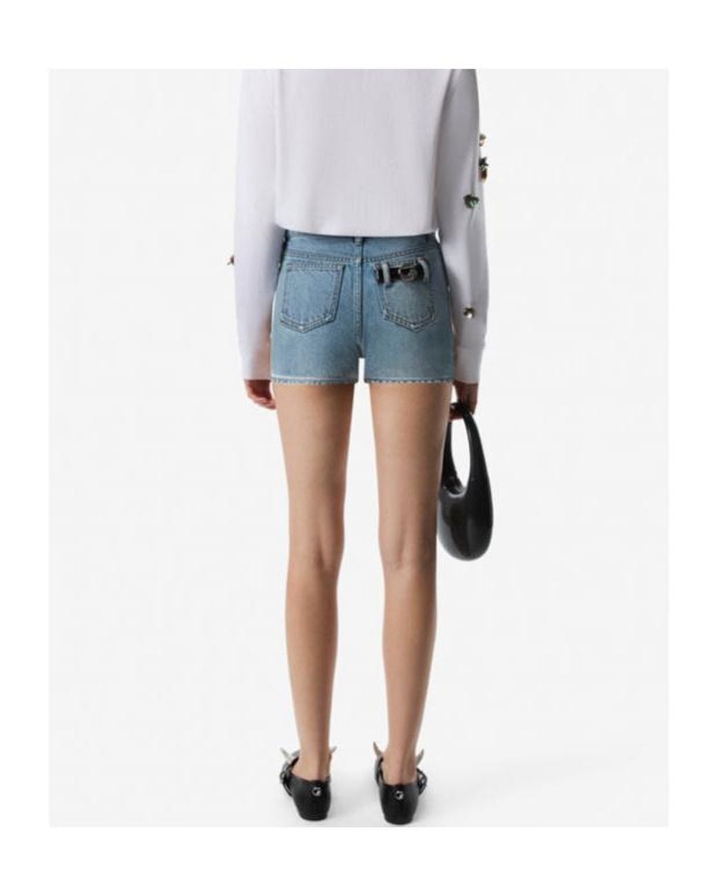 Coperni Blue Disney X Crown Denim Short