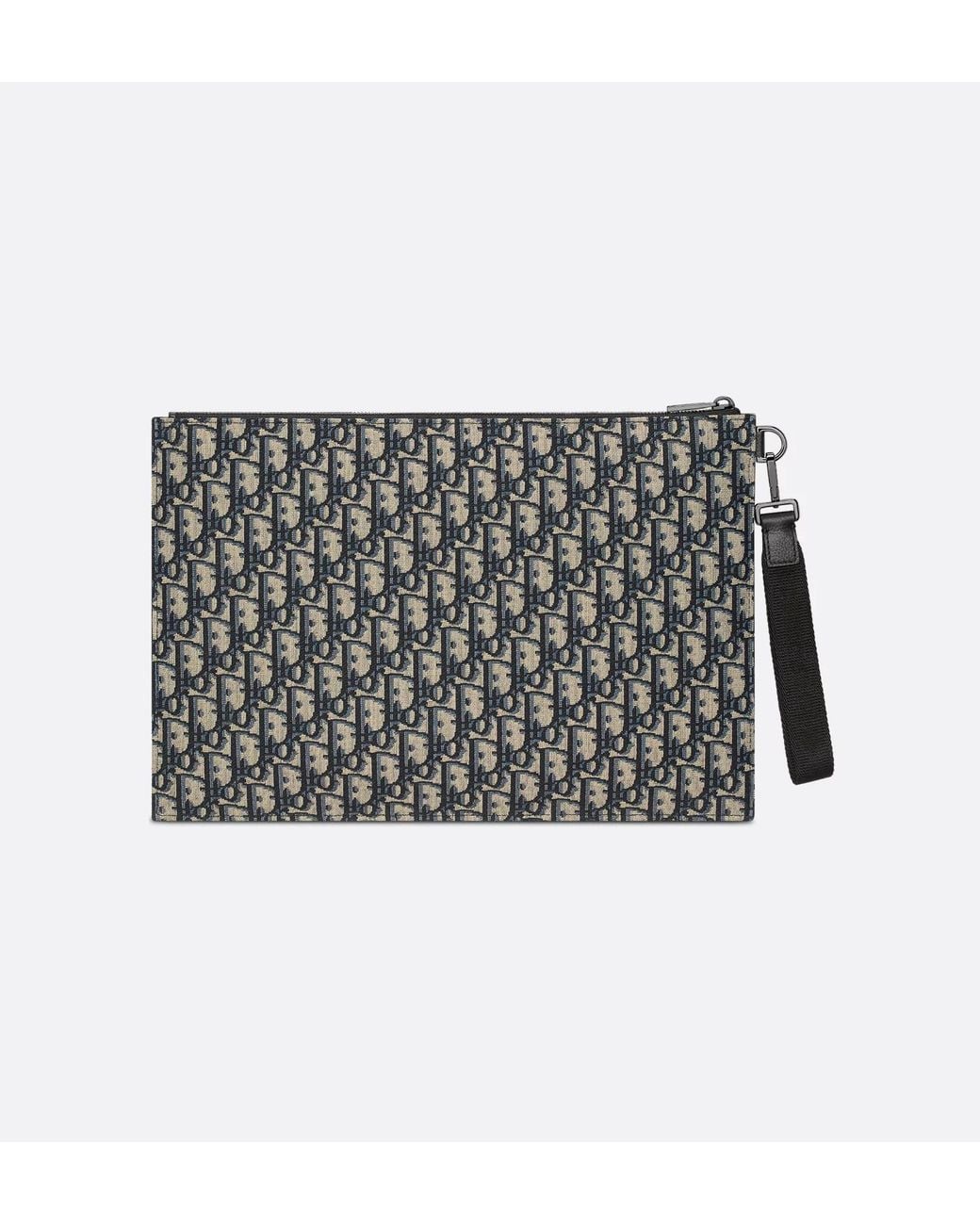 Dior Black A4 Pouch for men