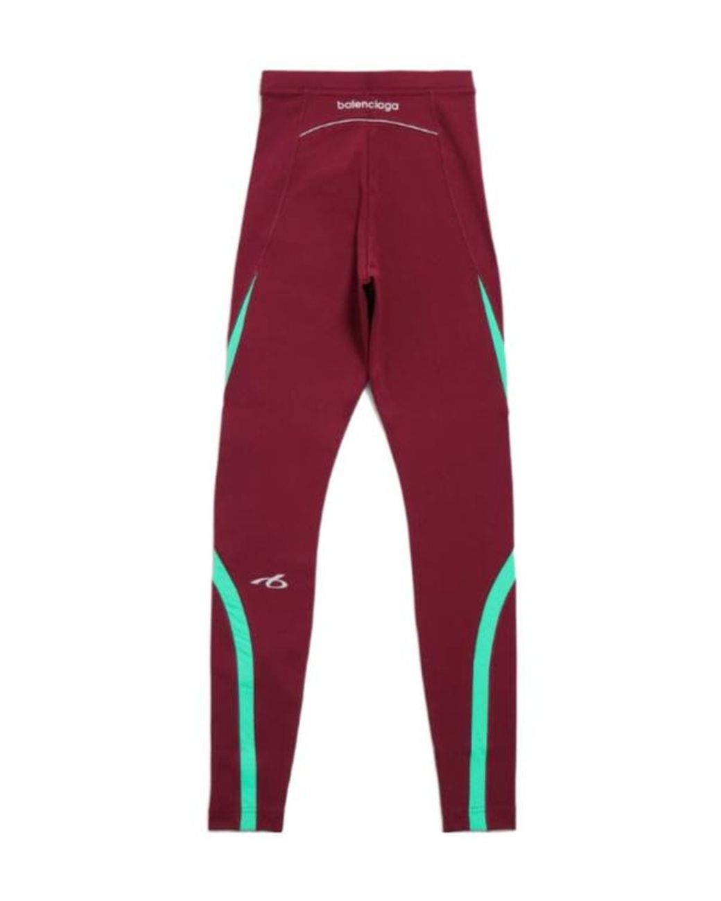 Balenciaga Red Techwear Leggings