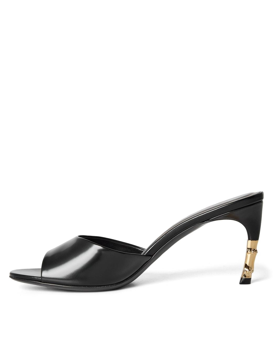 Gucci Black Bamboo Mule