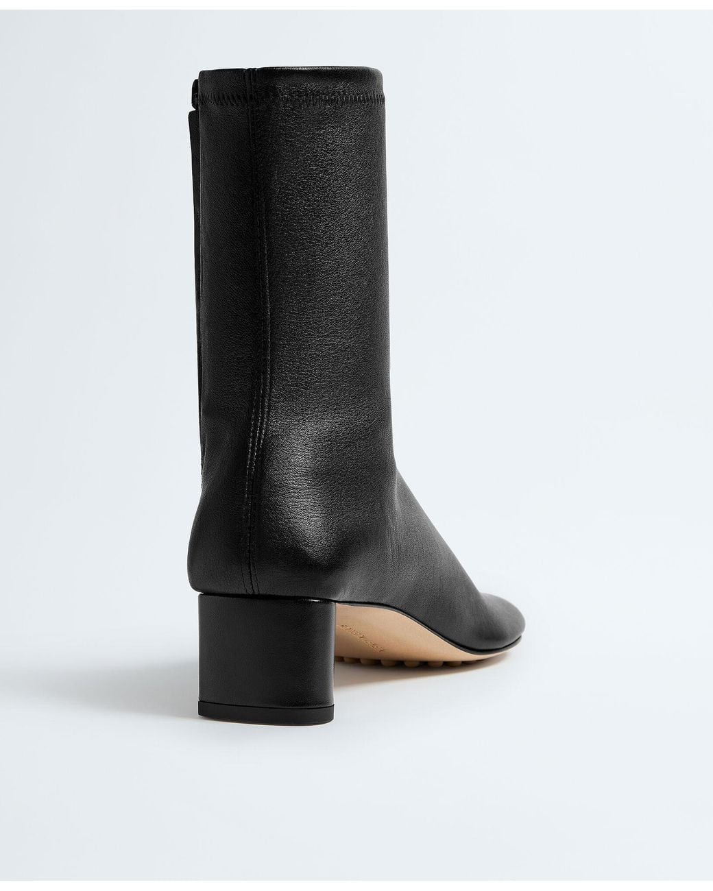 Bottega Veneta Black Cherry Ankle Boot