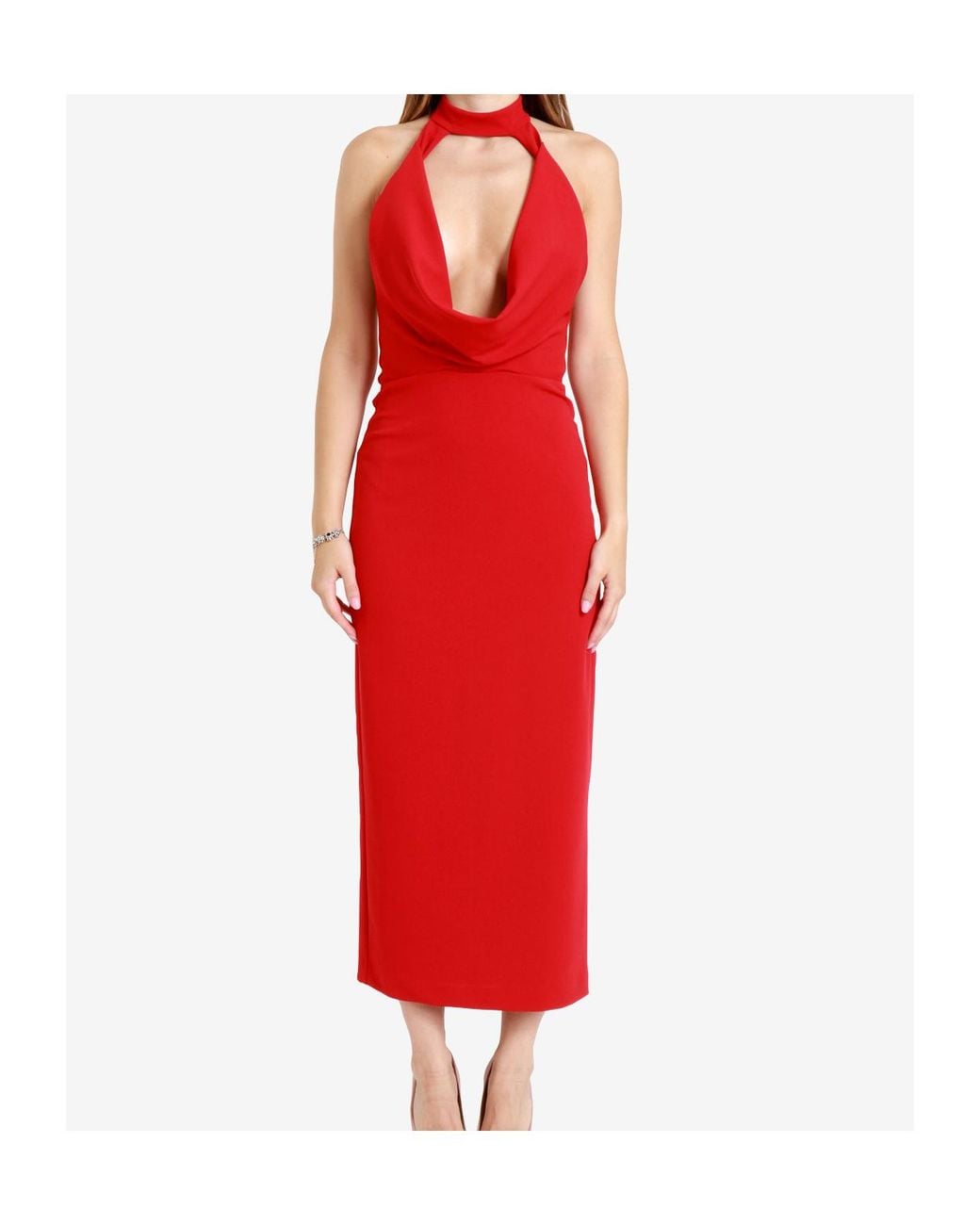 Aniye By Red Sleeveless Dress
