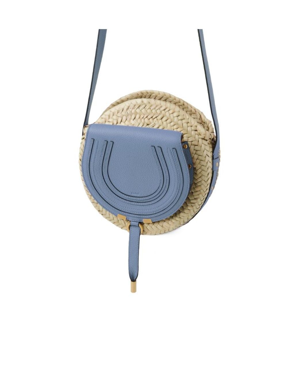 Chloé Blue Marcie Crossbody Bag