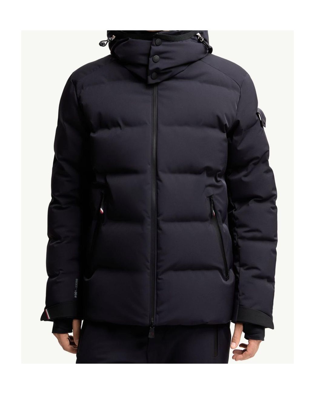 Moncler Blue Grenoble Montgetech Hooded Down Ski Jacket for men
