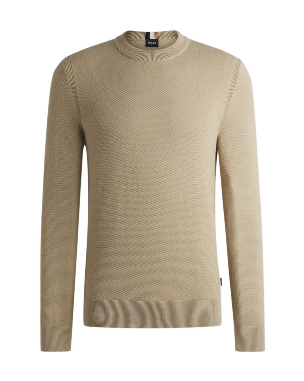 Boss Multicolor Ecaio-Pknitted Jumper for men
