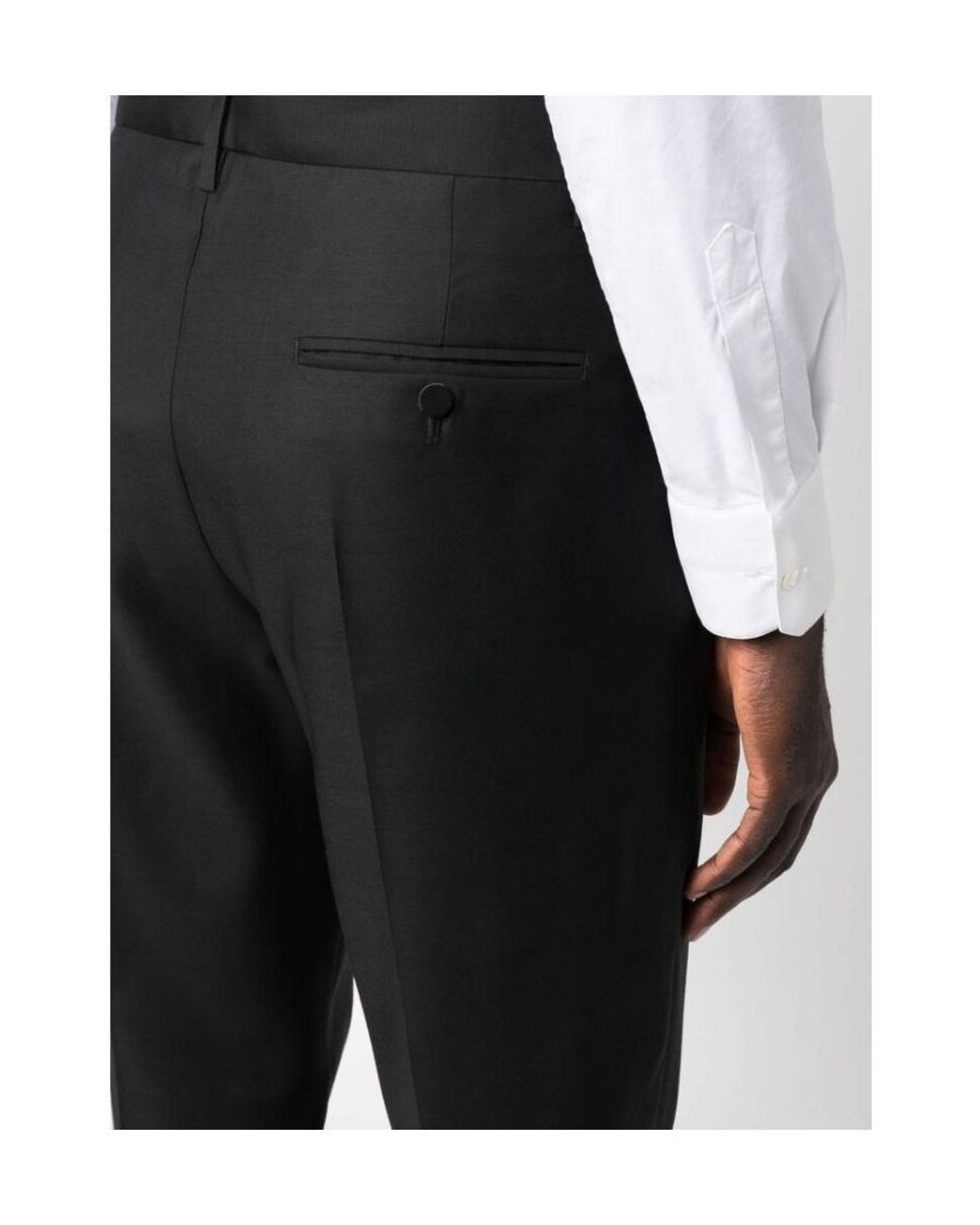 DSquared² Black Single-Breasted Two-Piece Suit for men