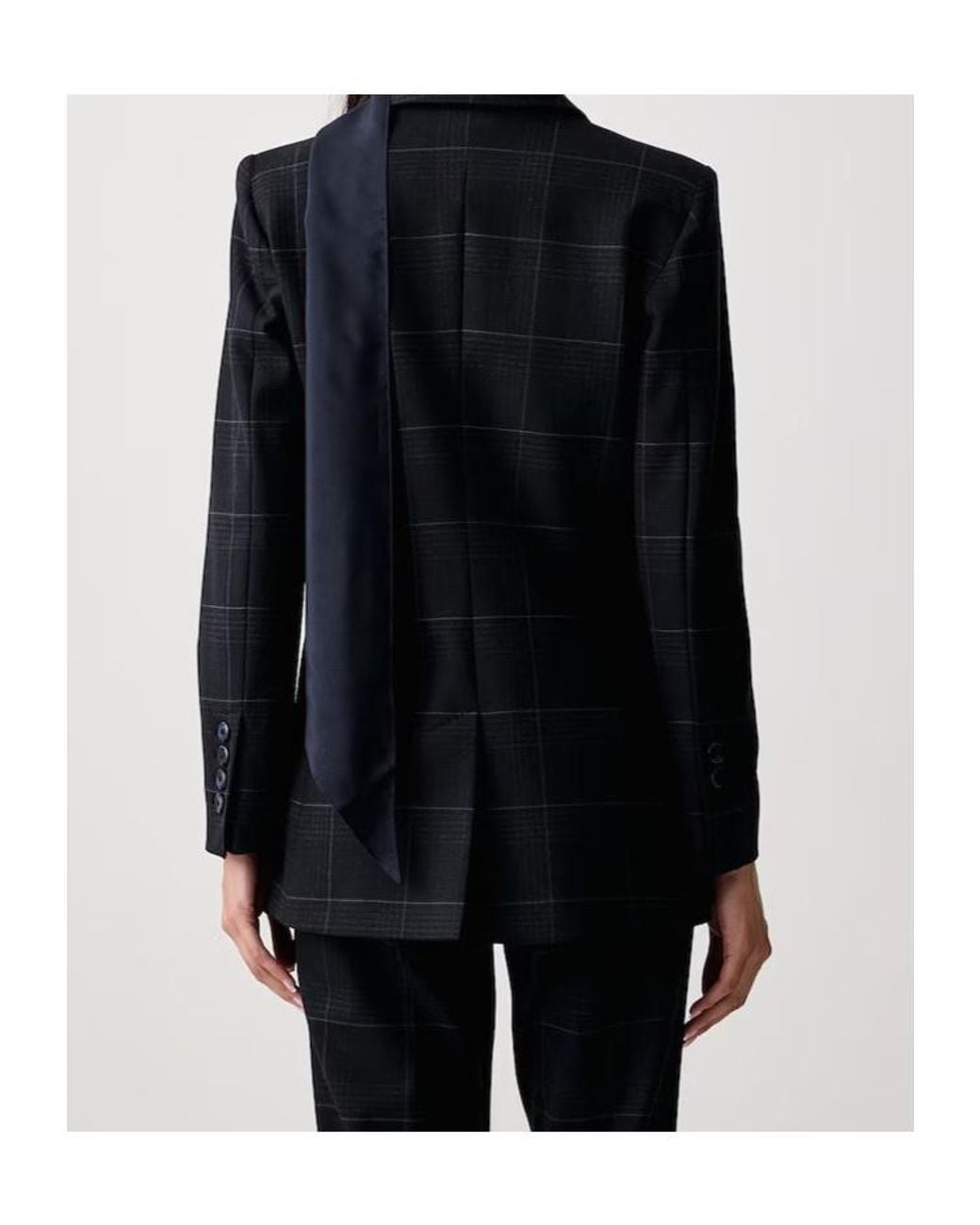Marella Blue Single-Breasted Blazer