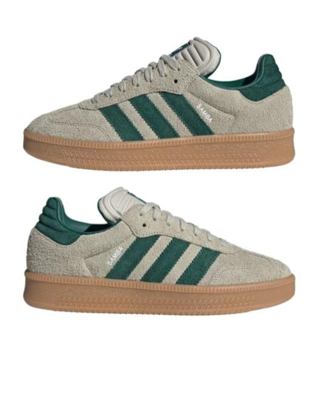 Adidas Originals Green Samba Xlg Shoes for men