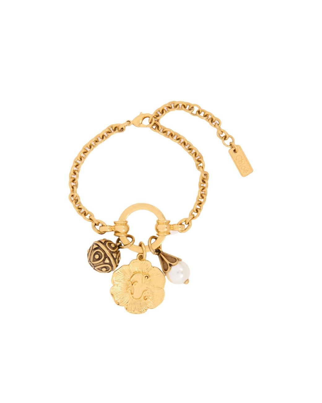 Chloé Metallic Chloé The Château Treasures Bracelet