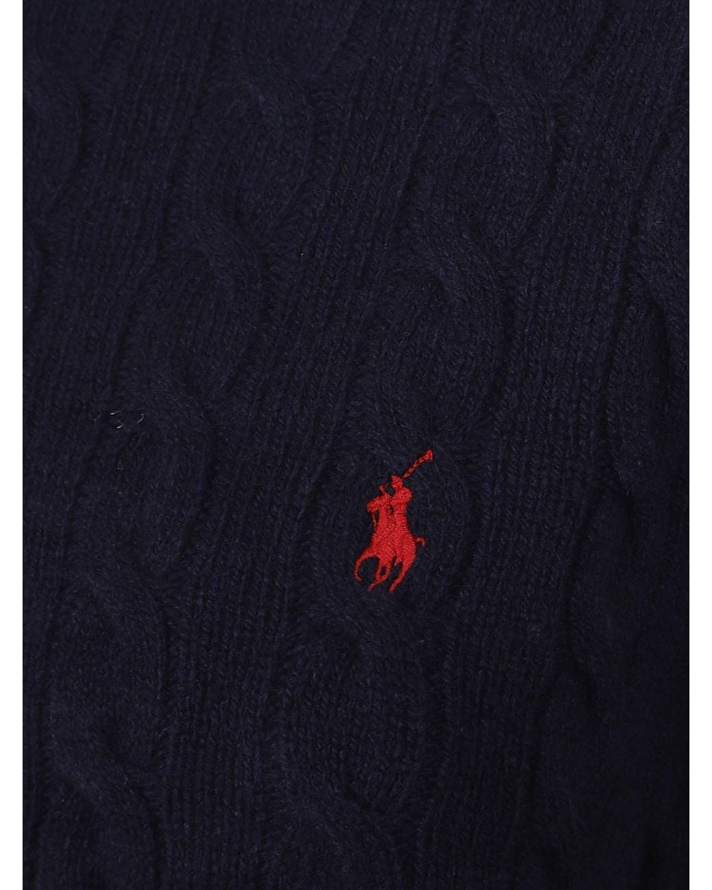 Polo Ralph Lauren Black Roll Neck Knitted Jumper
