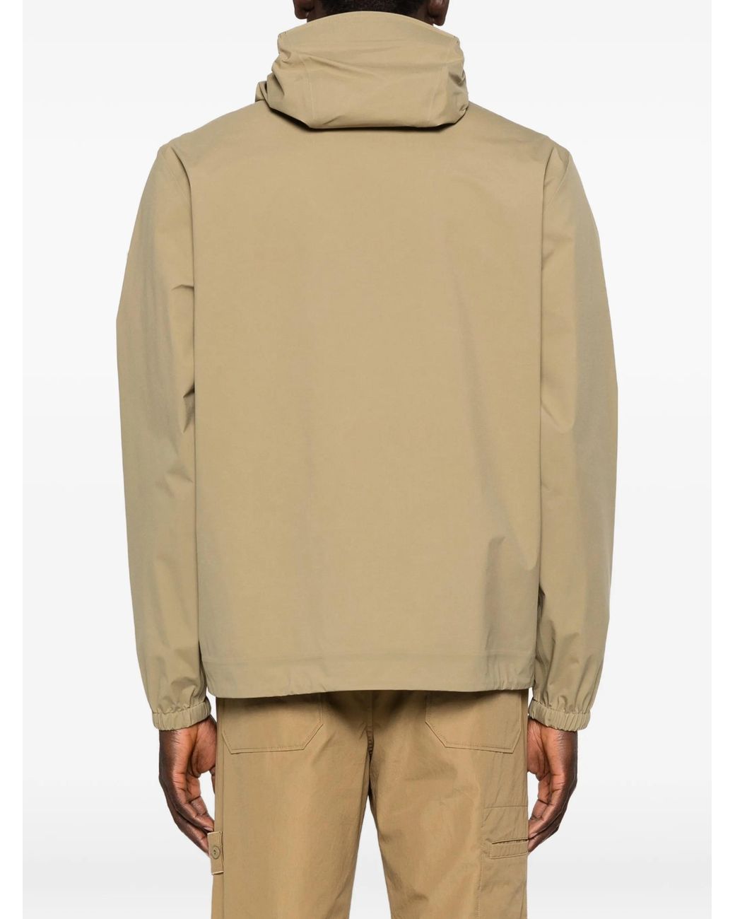 Moncler Natural Grenoble Shipton Hooded Shell Jacket for men