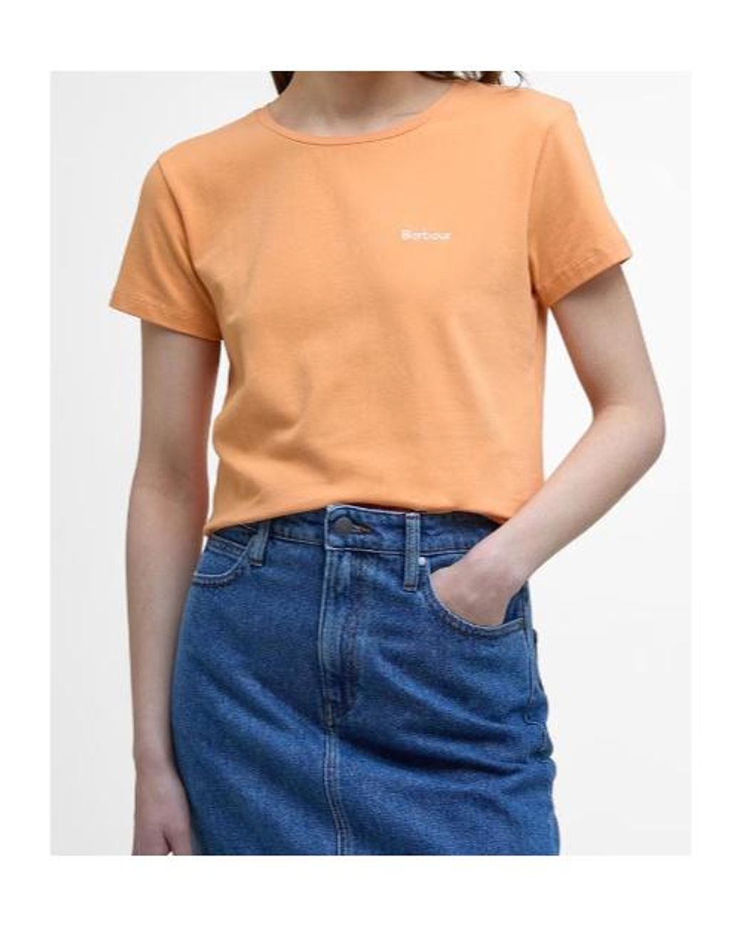 Barbour Natural Saltford Logo T-Shirt