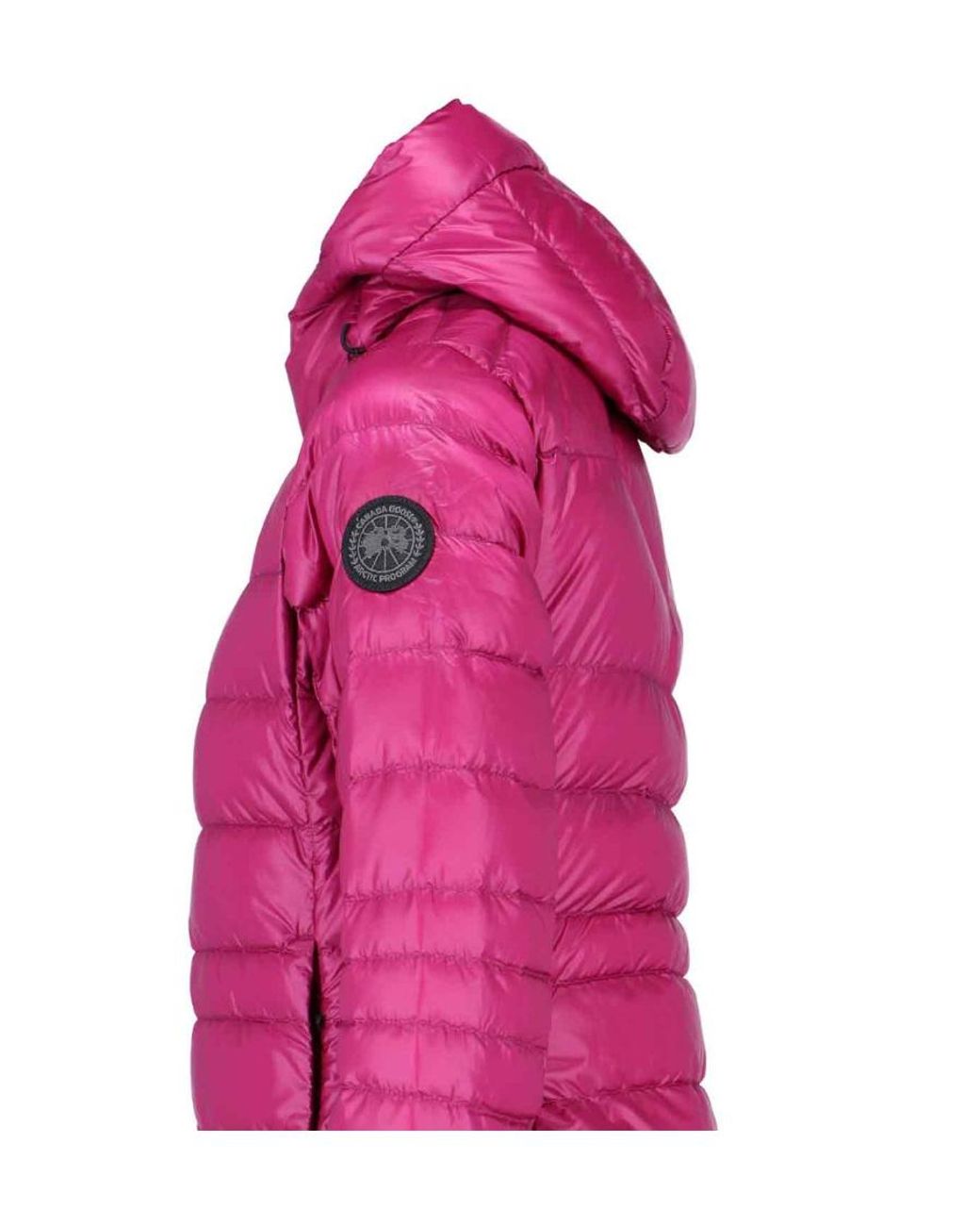 Canada Goose Pink Cypress Hooded Down Jacket