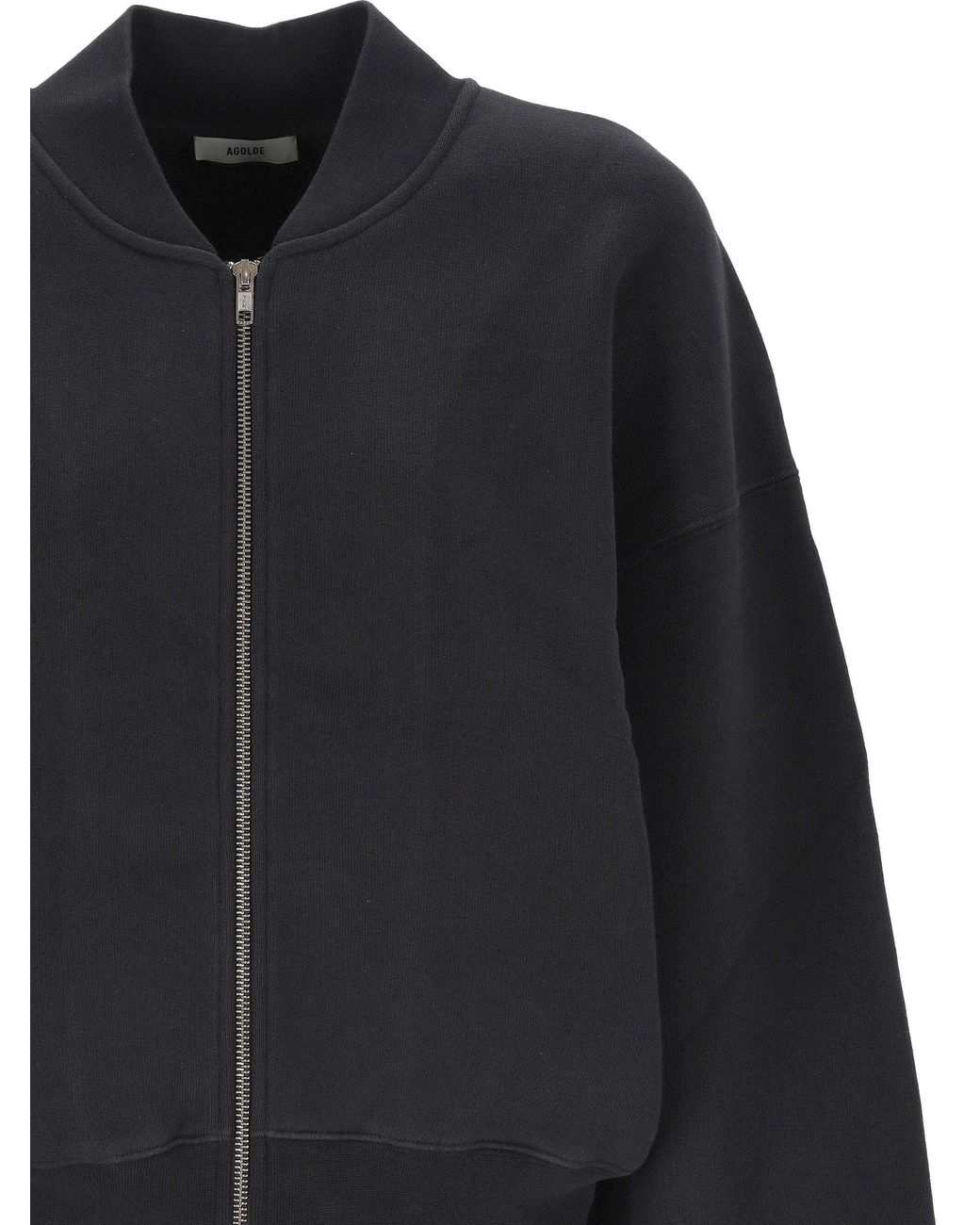 Agolde Black Long-Sleeve Sweatshirt