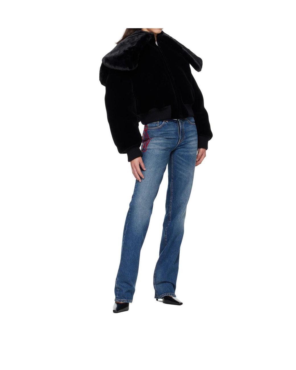 Jean Paul Gaultier Black Long-Sleeved Jacket