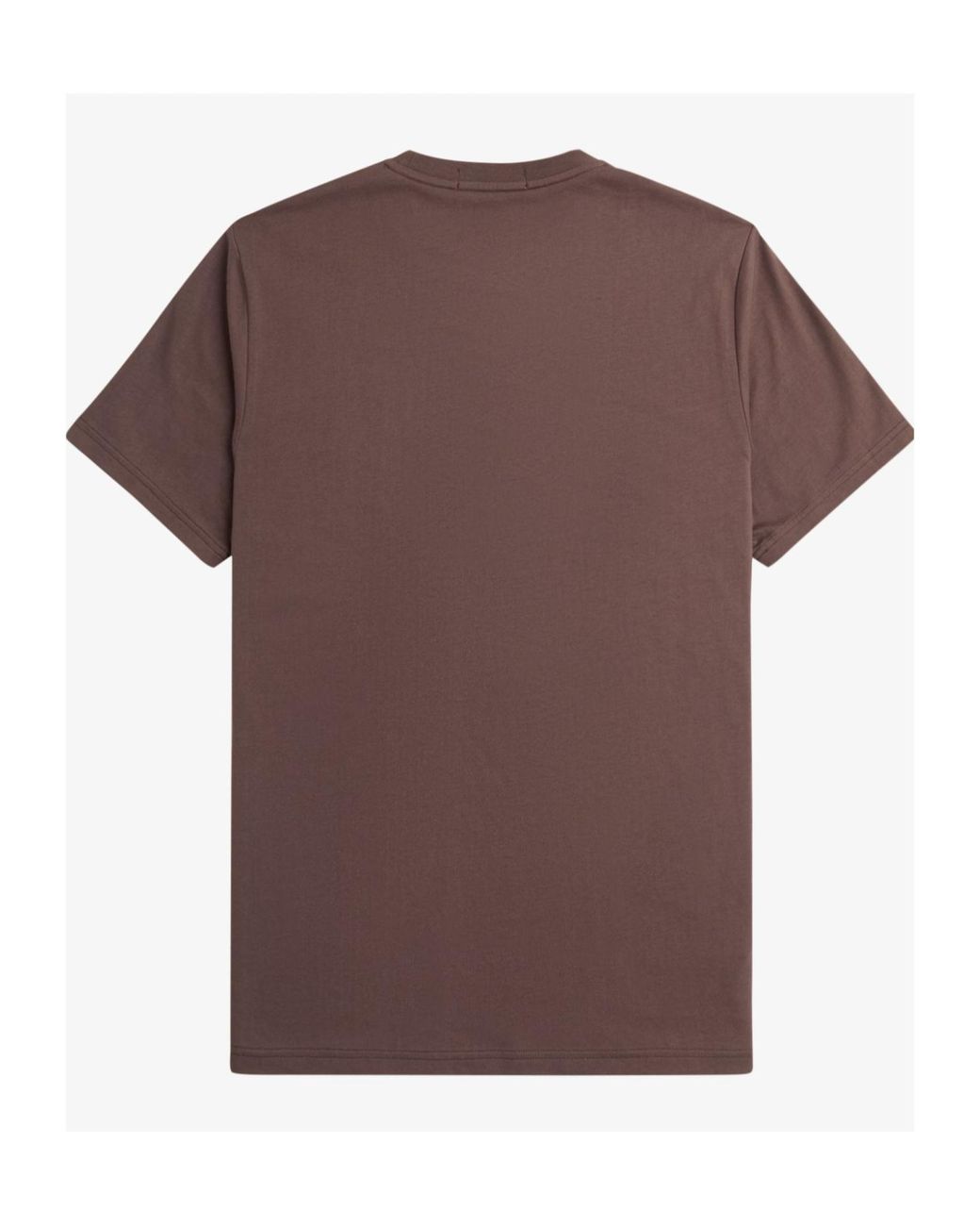 Fred Perry Brown Logo T-Shirt for men