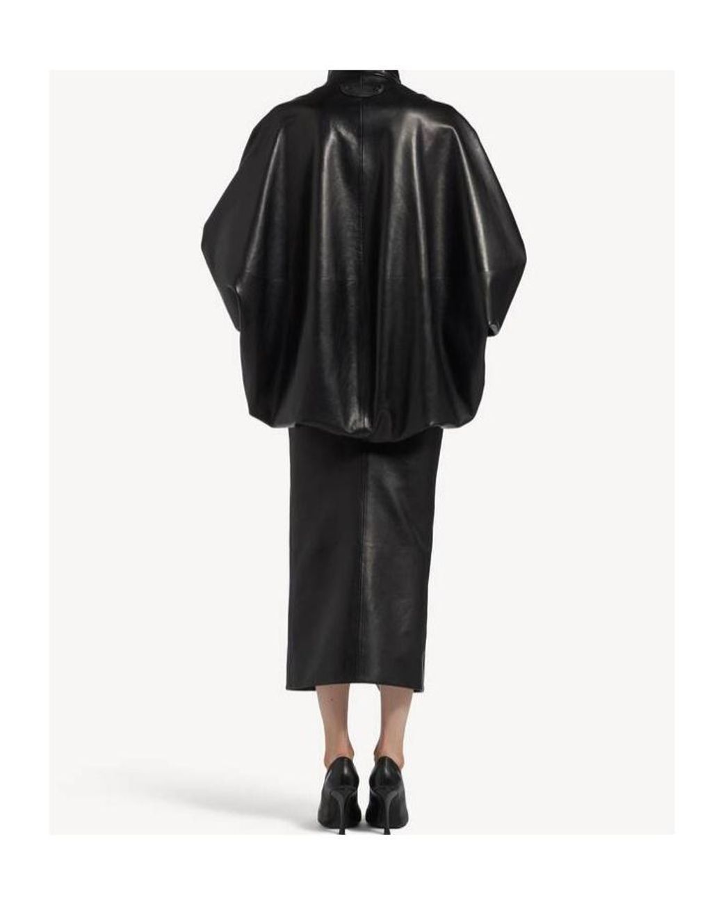 Balenciaga Black Round Jacket