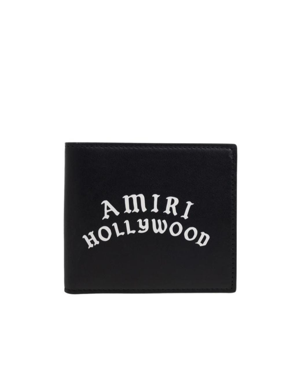 Amiri Black Hollywood Bi-Fold Wallet for men