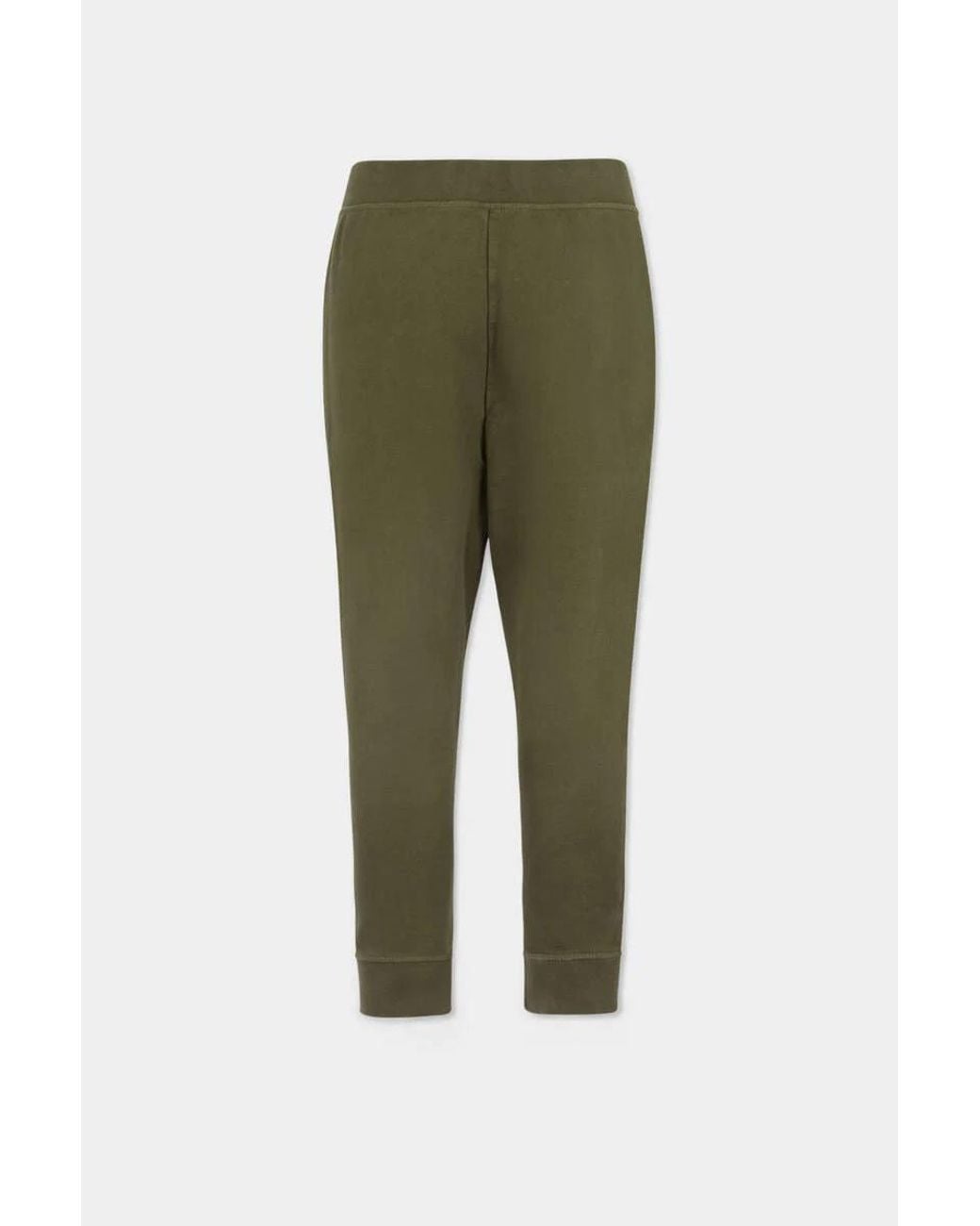 DSquared² Green Logo Embroidered Joggers for men