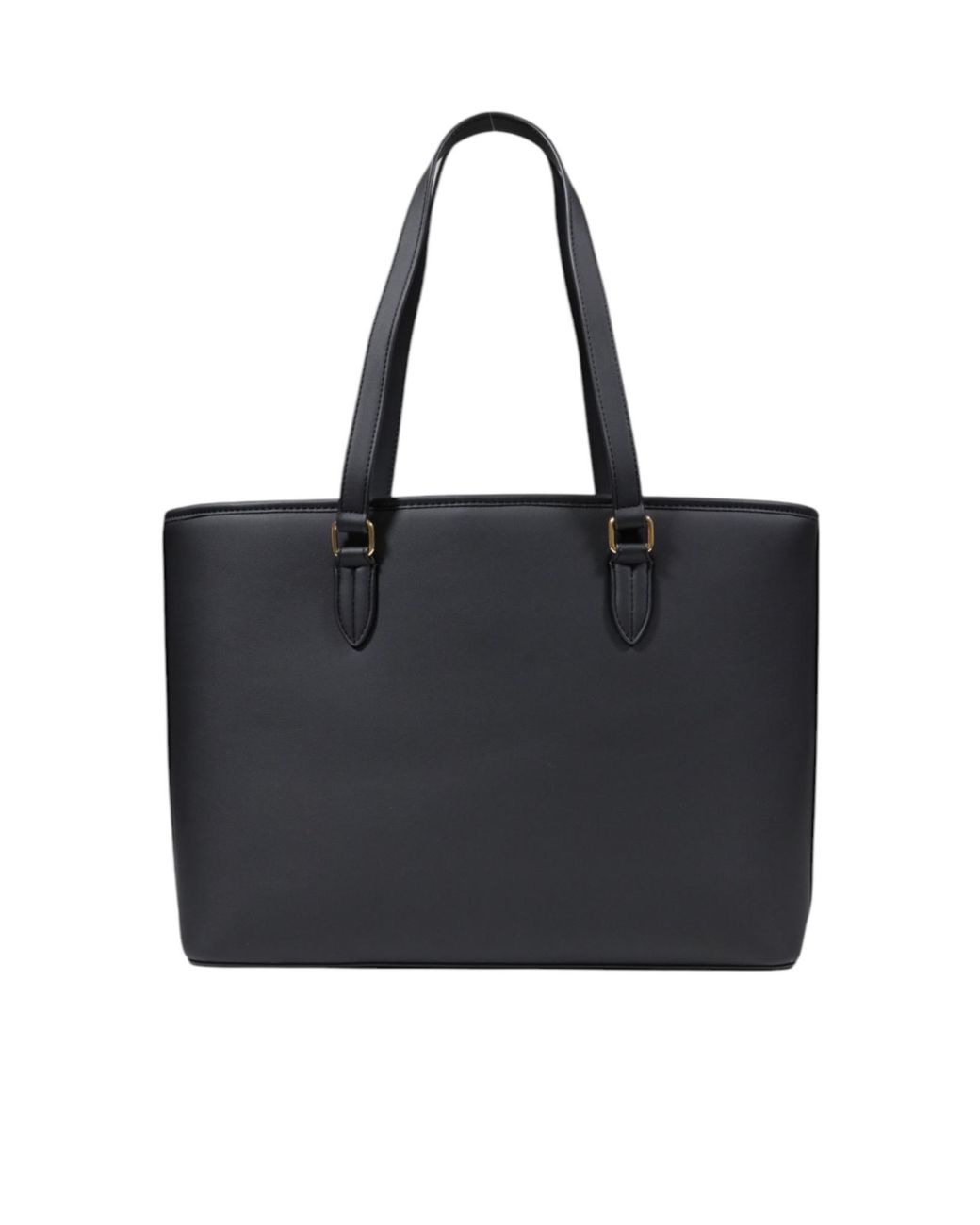 Moschino Black Double-Handle Shoulder Bag